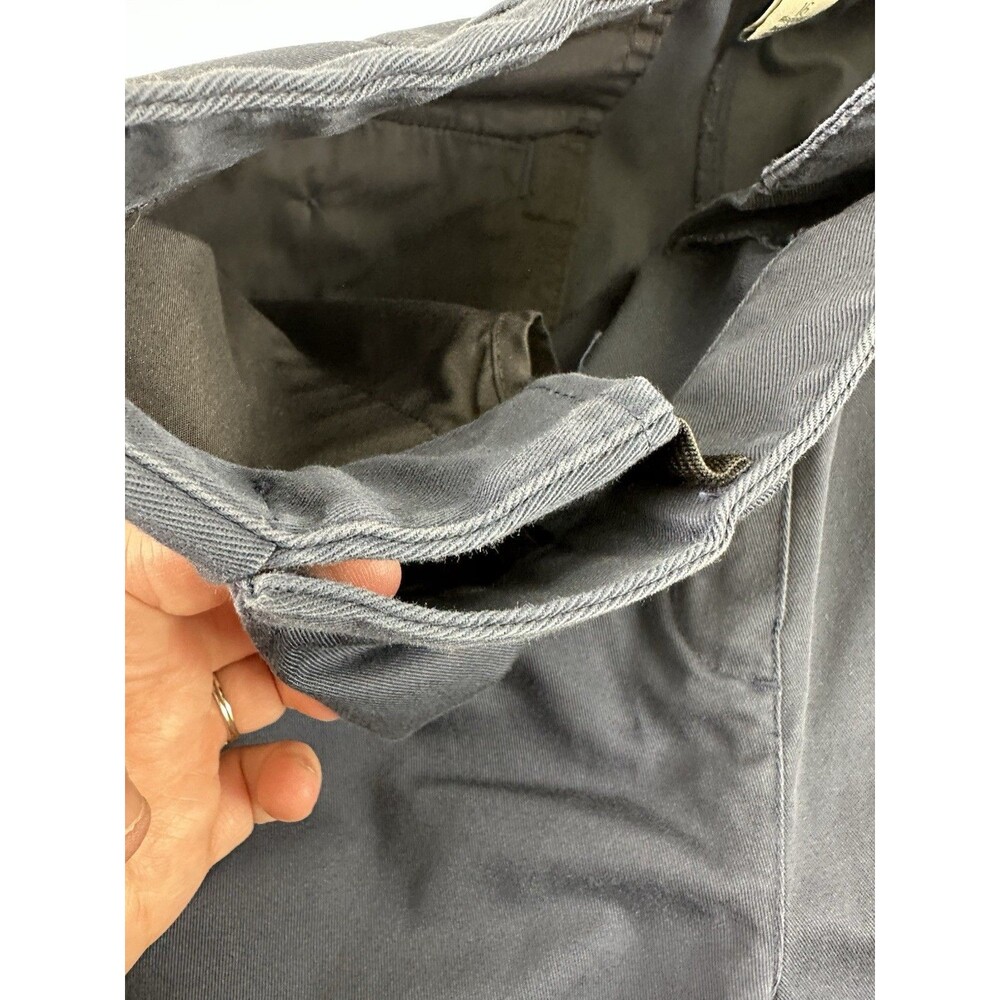 LL Bean Original Fit Chino Bermuda Shorts 9" Navy Cotton 274910 Women Regular 16 - Picture 5 of 16